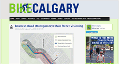 Desktop Screenshot of bikecalgary.org