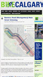 Mobile Screenshot of bikecalgary.org